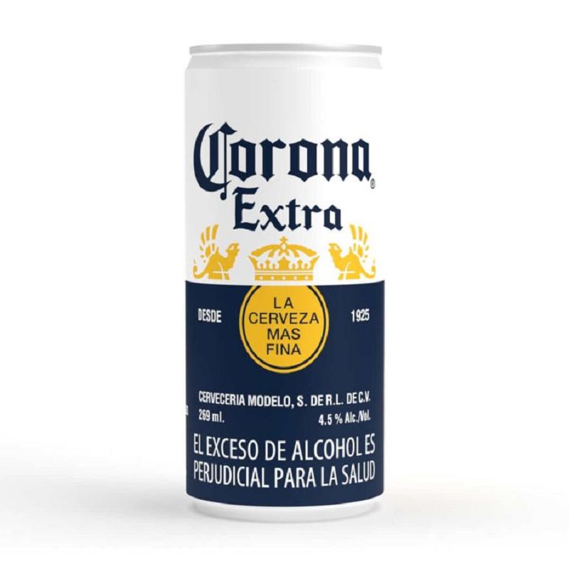 CERVEZA CORONA LATA 269ML